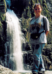 am Wasserfall Baiguate