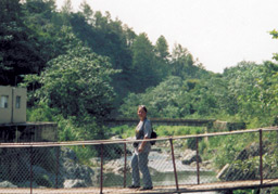 am Wasserfall Jimenoa