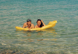 am Strand von Sosua