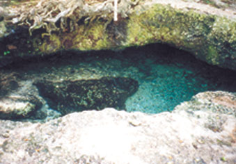 Wasserloch in Barahona