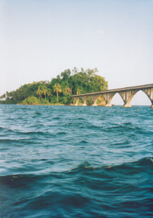 Br&uuml;cke bei Samana