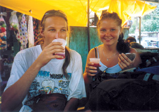 auf dem Markt in Samana