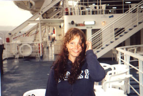 auf dem Schiff zur&uuml;ck nach Kreta