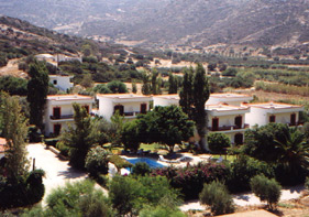 das Valley Village von oben