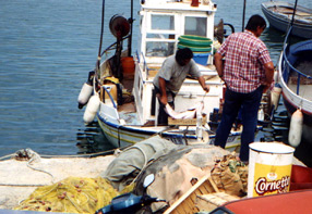 am Hafen von Heraklion