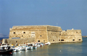 am Hafen von Heraklion