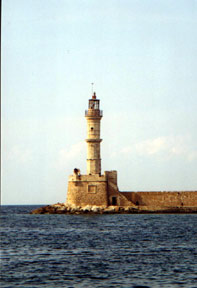 im Hafen von Chania