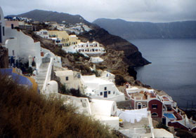 Santorini- Fir&aacute;