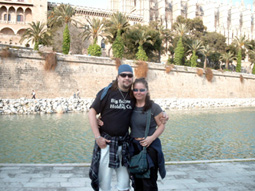 Tom und ich in Palma