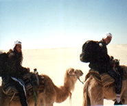 Ausritt in die Sahara